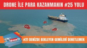 Drone ile para kazanmak için 25 iş fikri, #21 Drone ile denizi kirleten gemileri tespit etmek | www.DroneTR.net