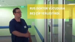Rus Doktor Vücuduna Yerleştirdiği Çiplerle Kapıları Açıp Bankamatikten Para Çekebiliyor